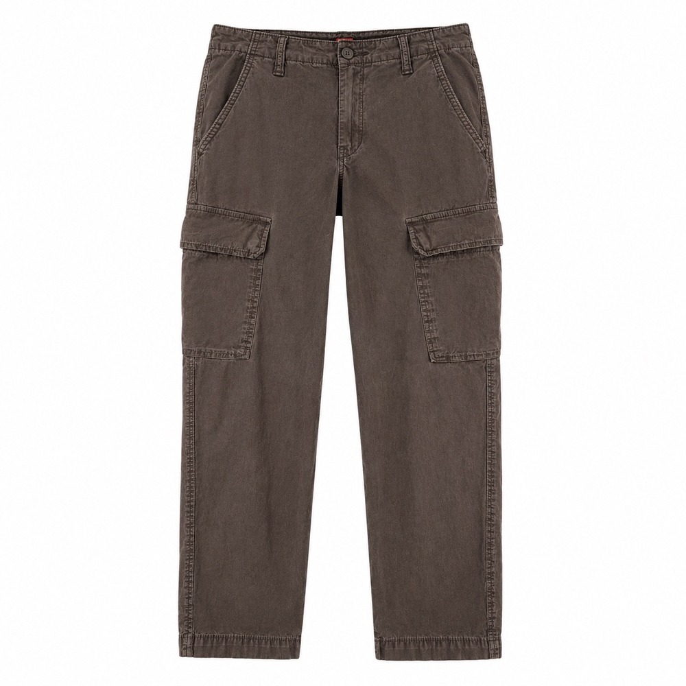 Levis XX Cargo Taper Pants Cotton Stretch 30x27 Brown Utility Gorpcore